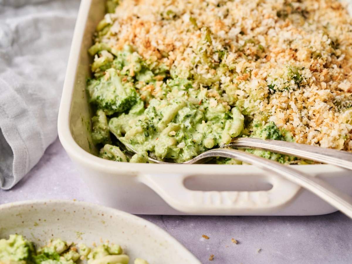 Green Pasta Bake